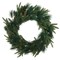 Angel Pine Wreath: 218 Lifelike Green Tips, 24" Wide, Indoor/Outdoor Use - Festive Christmas Decor for Home & Office - 2024 Christmas Collection, Floral Home by Artificial Flowers